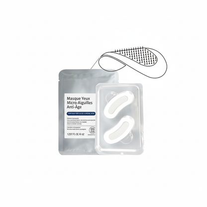 Masque pour les yeux à micro-aiguilles, améliore les ridules, dilue les cernes, Lifting, raffermissant, restauration de l'élasticité, soulage la Fatigue oculaire